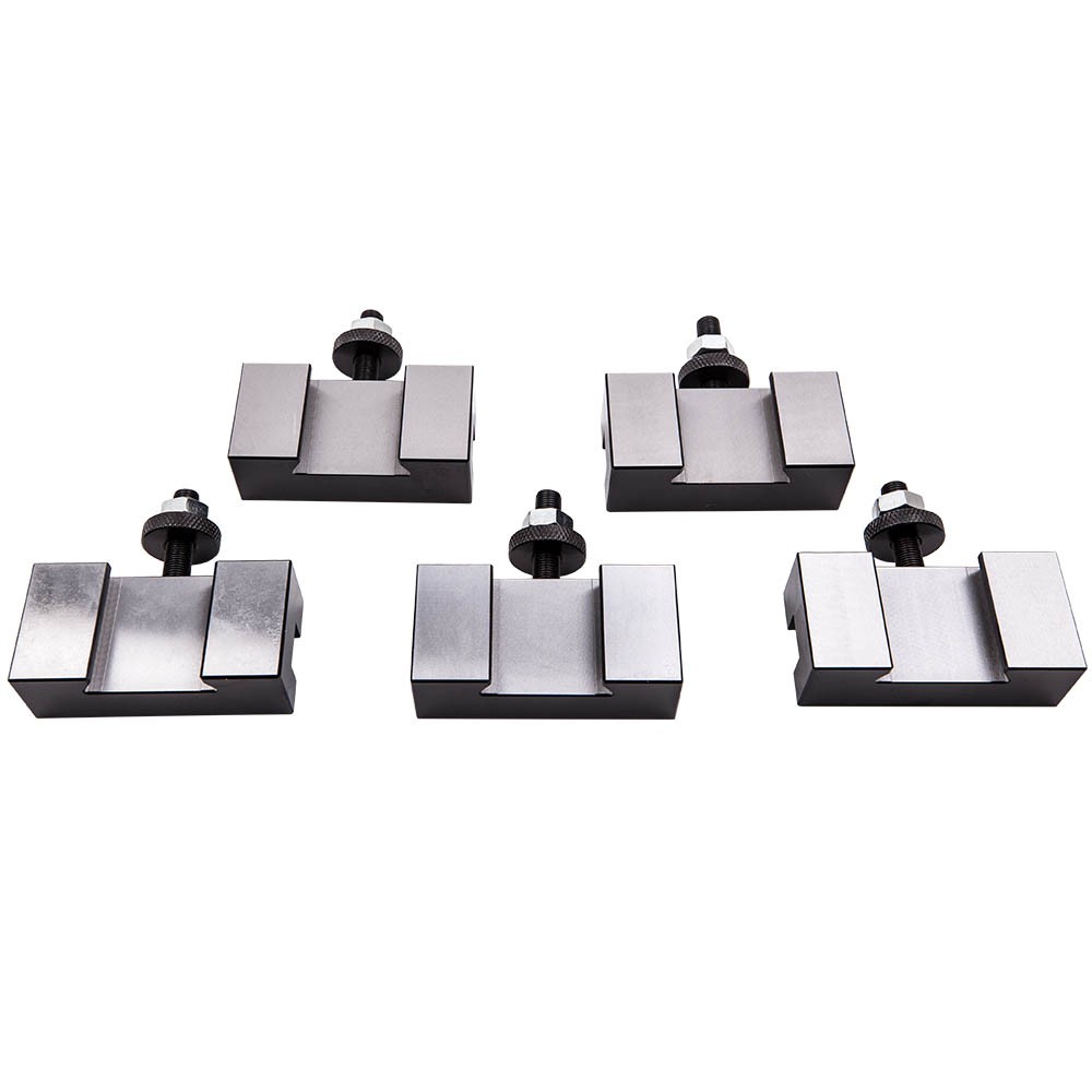 5pcs Quick Change Turning & Facing Lathe Tool Post Holder for BXA Tool Posts