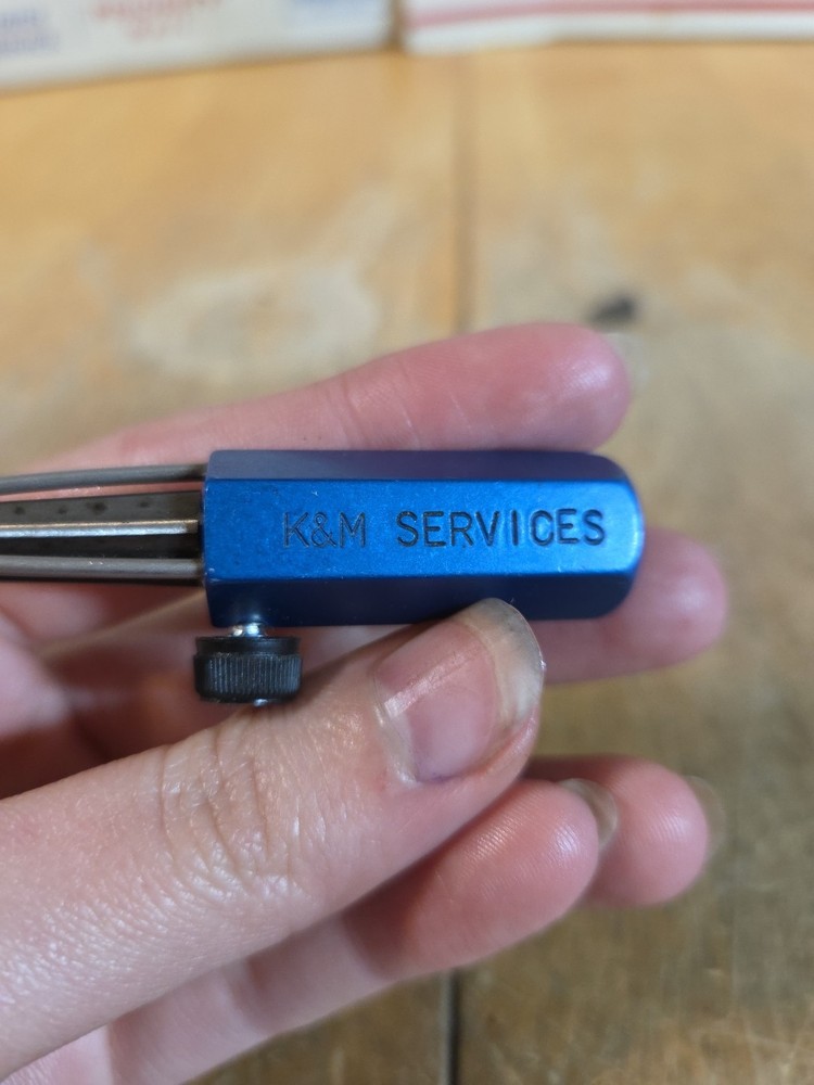 K&M Chamfer Tool Controlled Depth Tapered Reamer (.22 Cal - .338 Cal)