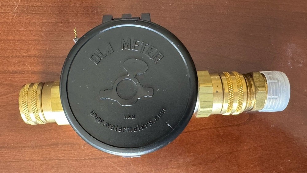DLJ Water Meter U.S Gallons