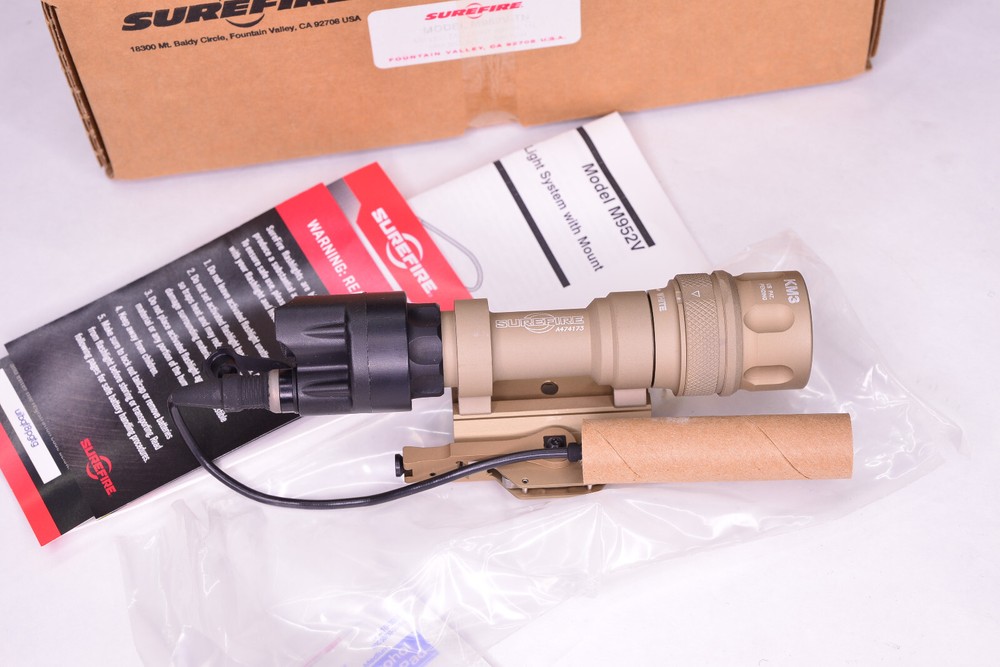 Surefire M952-V Tactical Flashlight with KM3 Vampire LED IR Head QUALITY