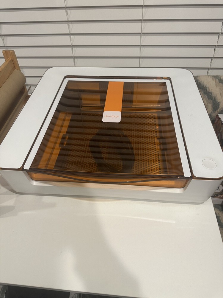 Glowforge Aura 3D Laser Printer With Air Filter, Used A Few Times