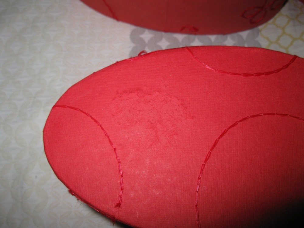 Gift Box Lot red- different sizes 7 items READ