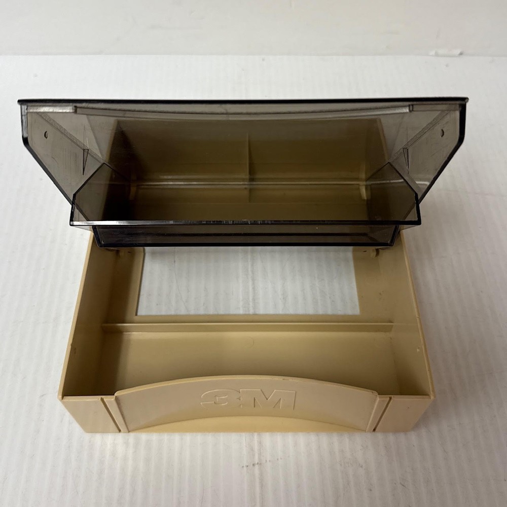 3M 5 1/4 Inch Floppy Disk Flip N Stack Storage Case Box Stackable With 12 Disks