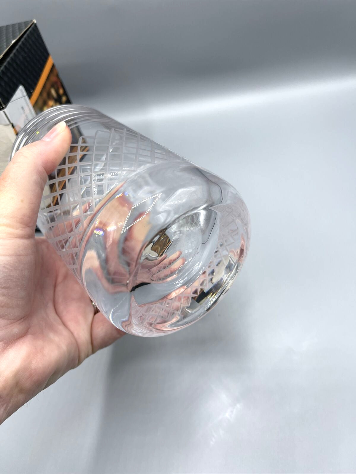 20 Oz Crystal Cocktail Mixing Glass with Weighted Bottom