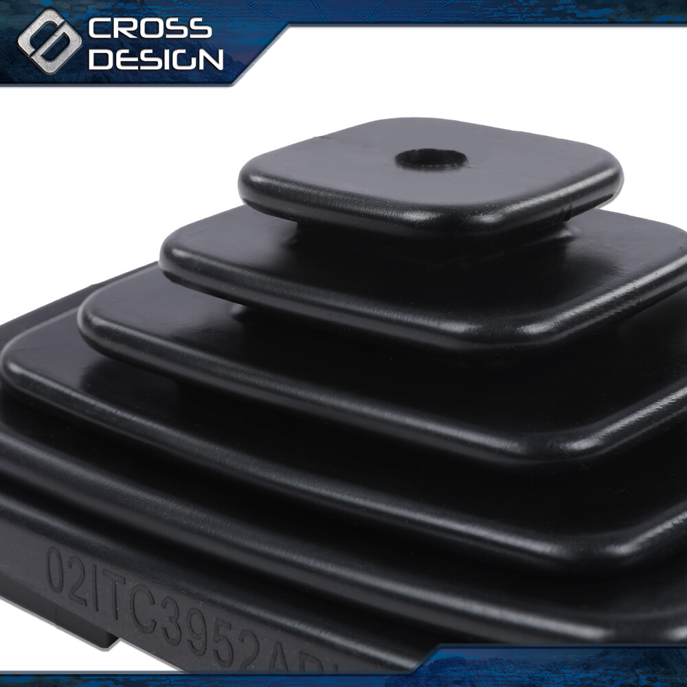 Fit For 1997-04 Jeep TJ Wrangler Manual Trans Shifter Boot & Retainer Bezel Kit