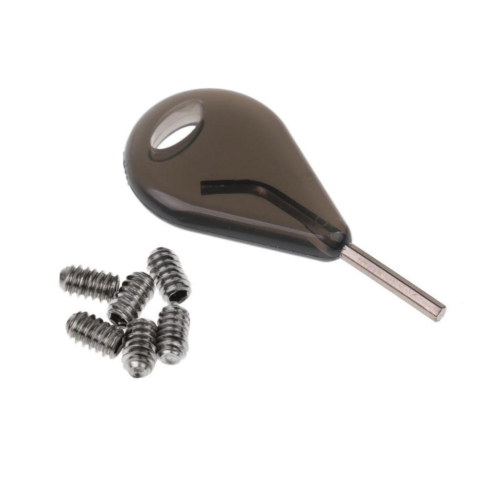 6 Pieces Fin Grub Screws + Key Set for Fin
