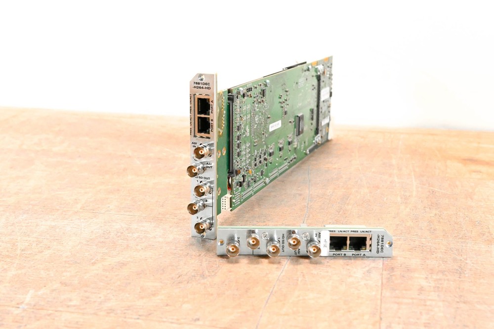 Evertz 7881DEC-H264HD H.264/AVC Decoder CG01LEC