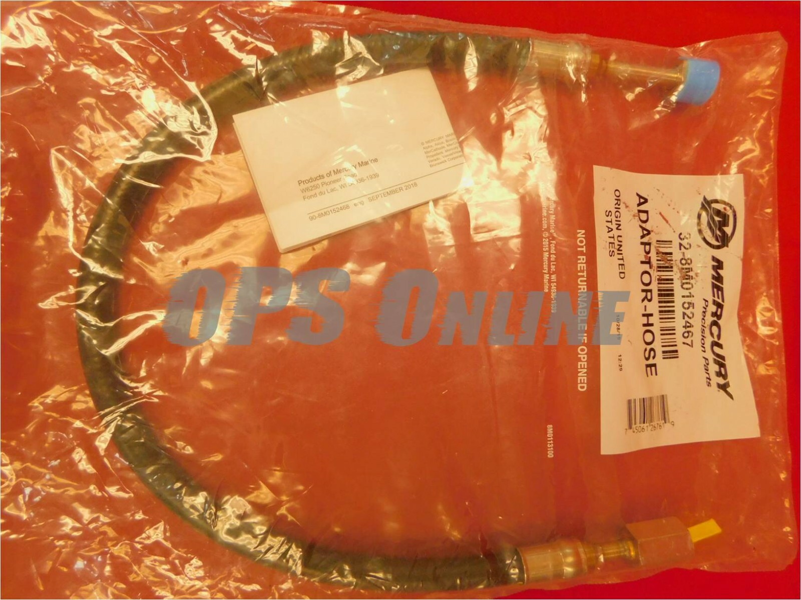 New OEM Mercury Verado Power Steering Pump Kit - 8M0199048/8M0148159 & 8M0150104