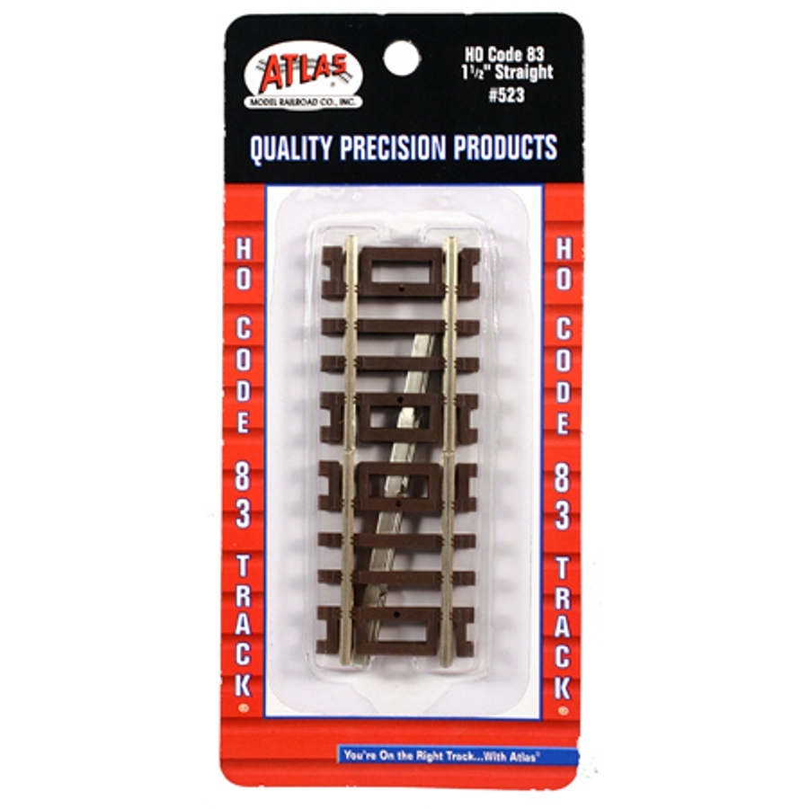Atlas 523 HO Code 83 1 1/2" Straight Section 4 pcs