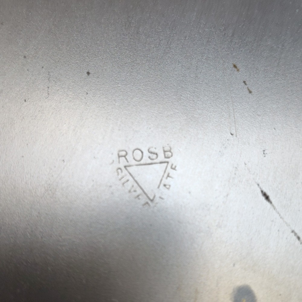 Serving Dish Silverplate