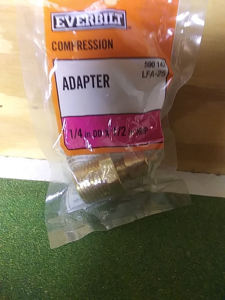 1/4 COMPRESSION X 1/2 ADAPTER