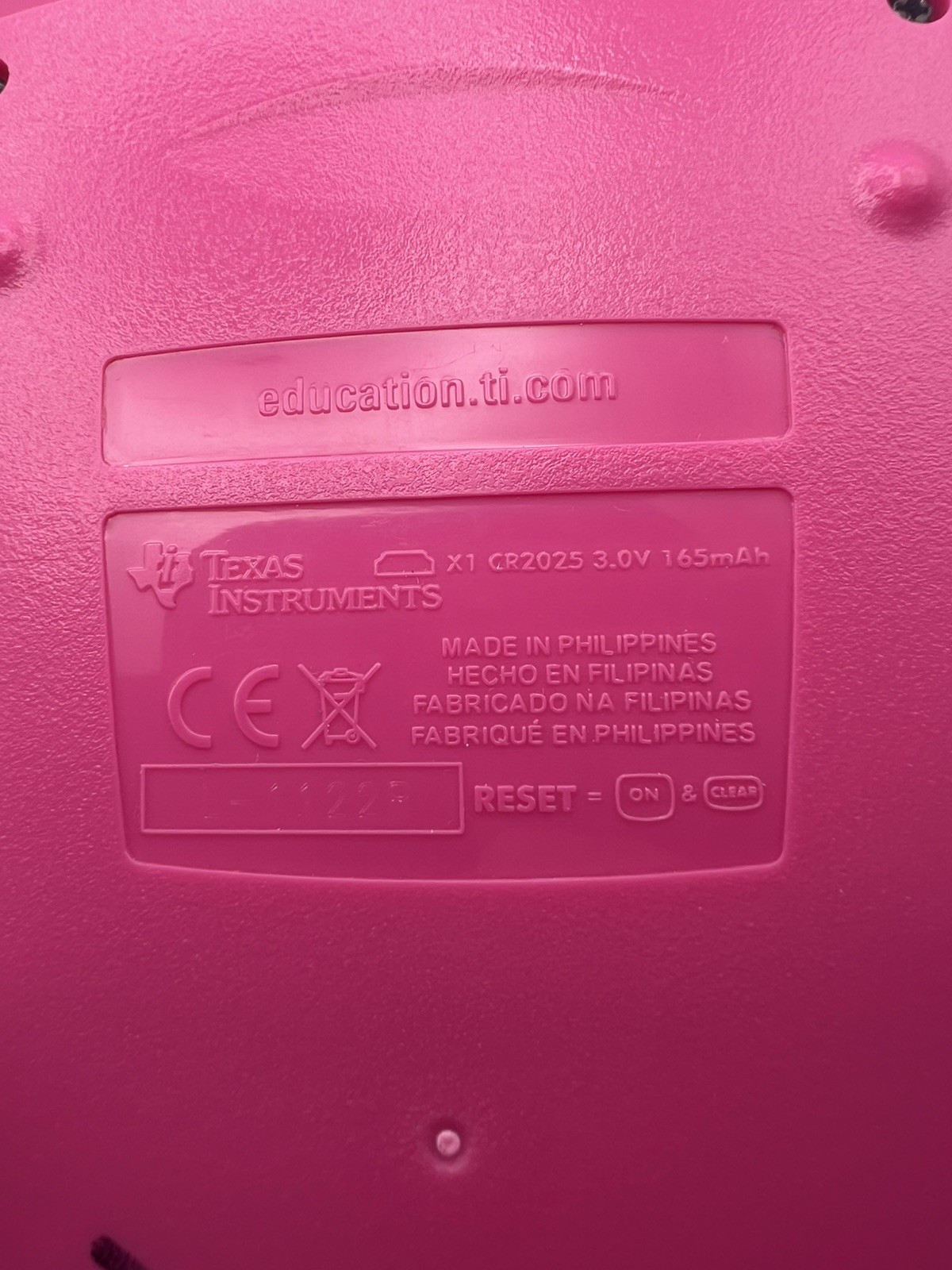 Texas Instruments TI-30X IIS Pink Scientific Calculator Free Shipping