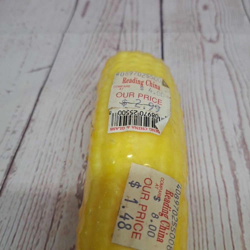 VTG Reading China Wax Corn Cobs 6.5in (4pcs)