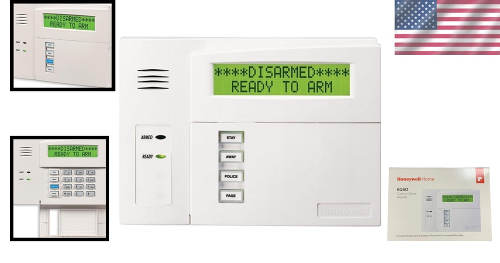 Wireless Security Keypad - Self-adhesive Installation