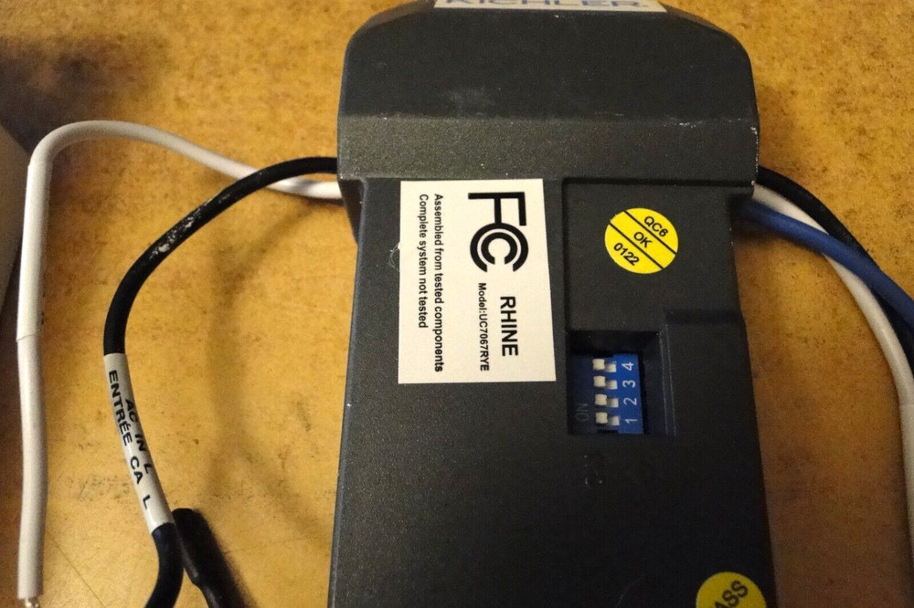 Kichler Wired Ceiling Fan Remote Control, complete set=up