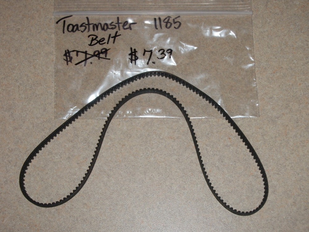 Used Belt for Toastmaster Bread Machine Model 1185 only