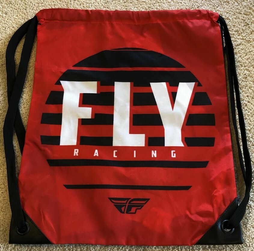 FLY RACING Draw Bag / Lightweight Backpack (Red/Black/White) NEW