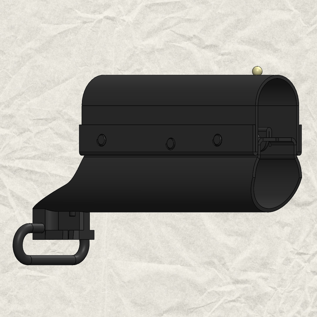 Remington 870 - Bayonet Adapter (Ohio National Guard version) - reproduction