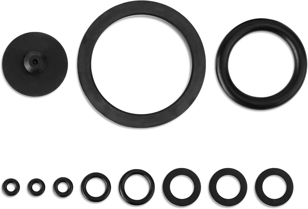 Comprehensive Sprayer Accessories - 11 Rubber Seal Rings for Optimal Performance