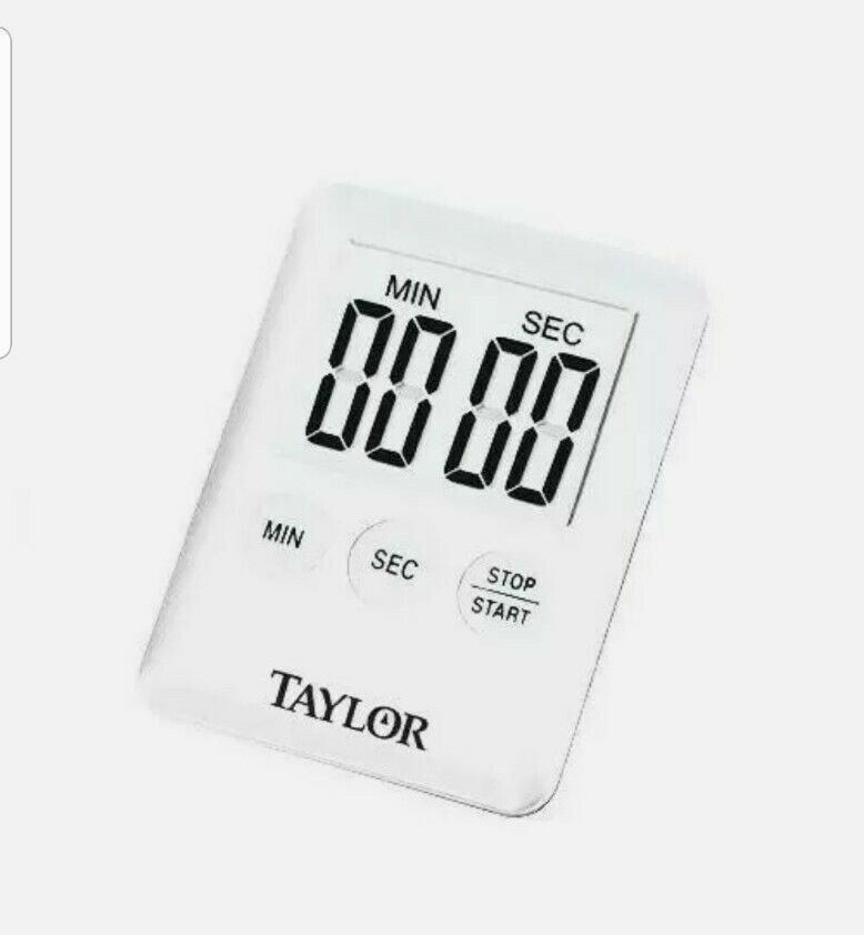 Kitchen Food Timer Digital Taylor Precision - 5842-21 - 99 min Mini