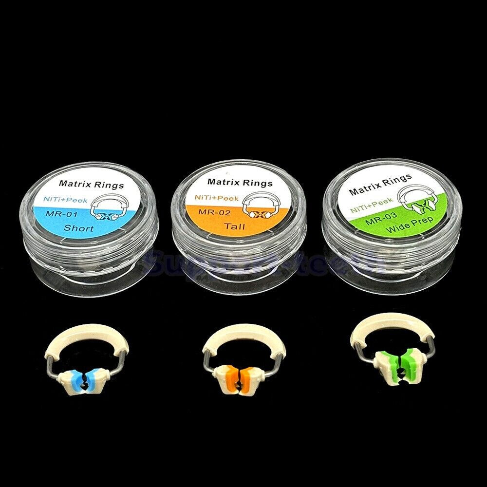 Dental Sectional Matrix System Clamp Matrix Bands Separator Ring Fit Garrison