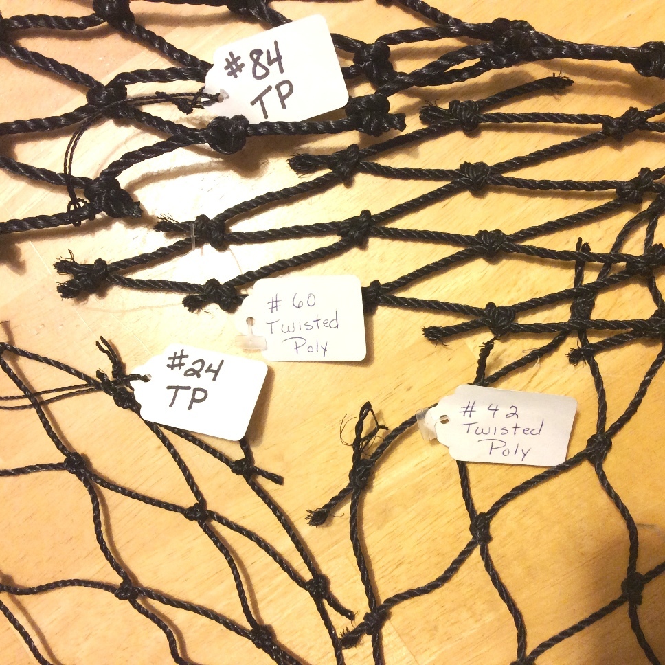 L-Screen 4ft x 7ft #84HDPE-120Ply Net w/Frame