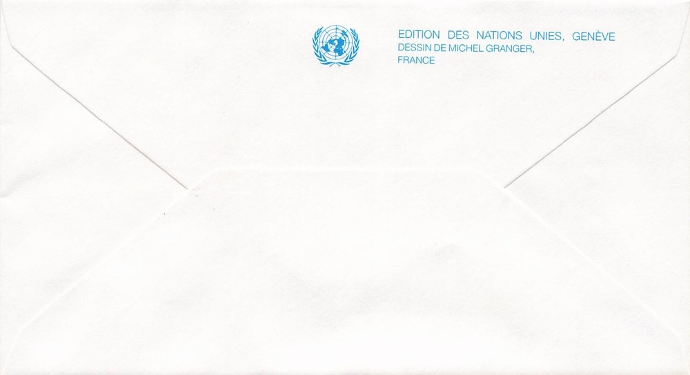 United Nations Geneva 184-185 FDC Plate Block Set AIDS