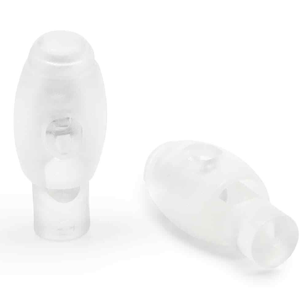2pk Cord Stops, Clear, Dritz
