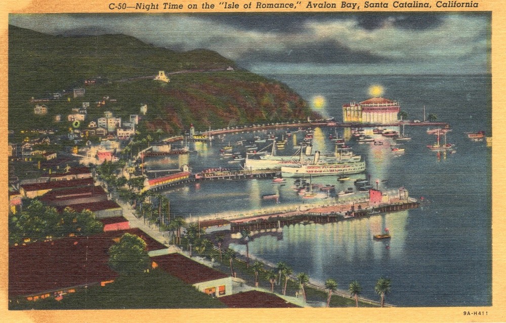 AVALON BAY, SANTA CATALINA, CA - PC4369