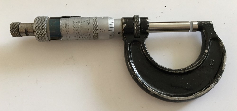 Vintage Boxed, ‘Moore & Wright’ Micrometer No. 965