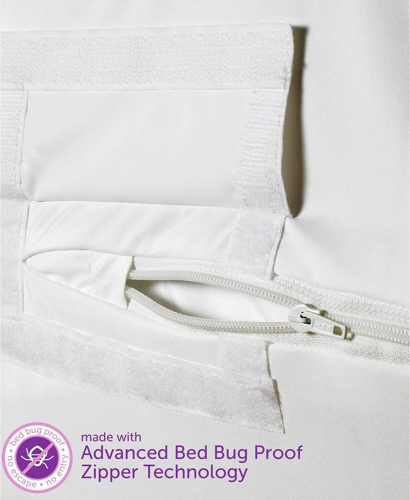 AllerEase Temperature Balancing Protection Waterproof Mattress Protector - QUEEN