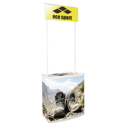 COUNTER BY K-D VISUAL COMMUNICATION PORTABLE MOBILE DISPLAY CASE DISPLAY