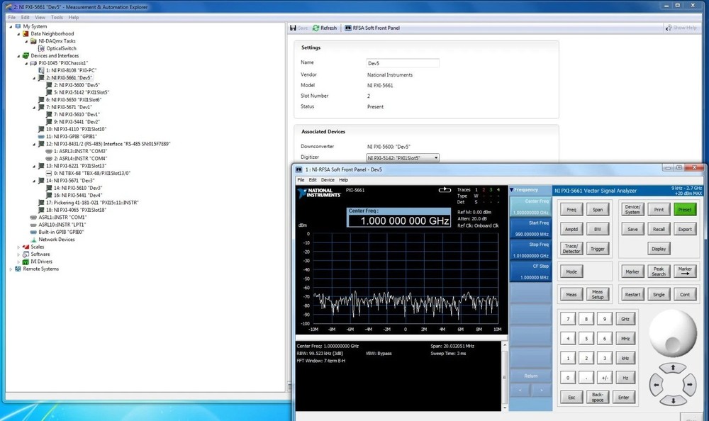 National Instruments Complete Lab Test System - Tested and Working