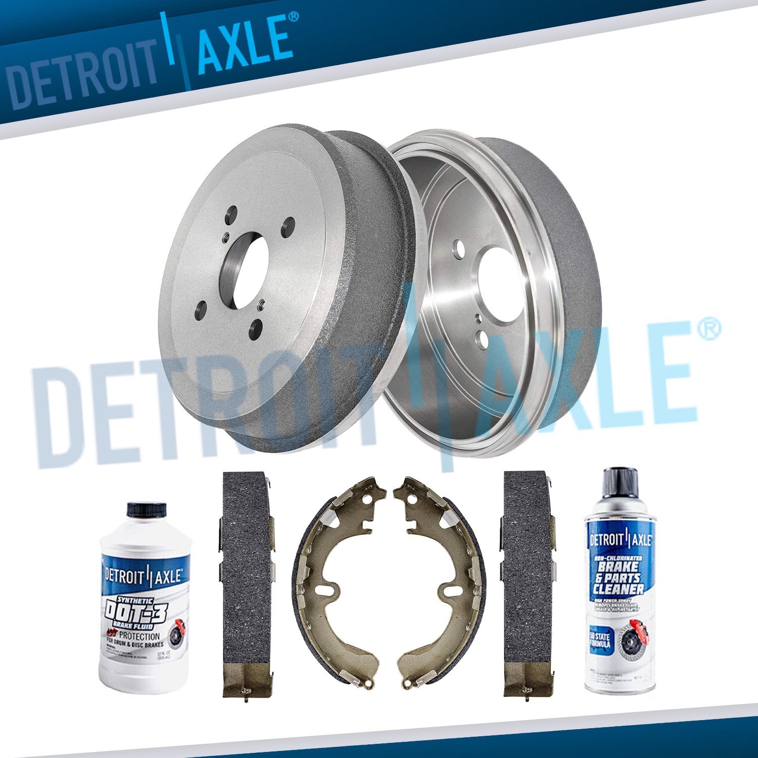 REAR Brake Drums Brake Shoes for 1993-2002 Toyota Corolla Chevrolet Geo Prizm