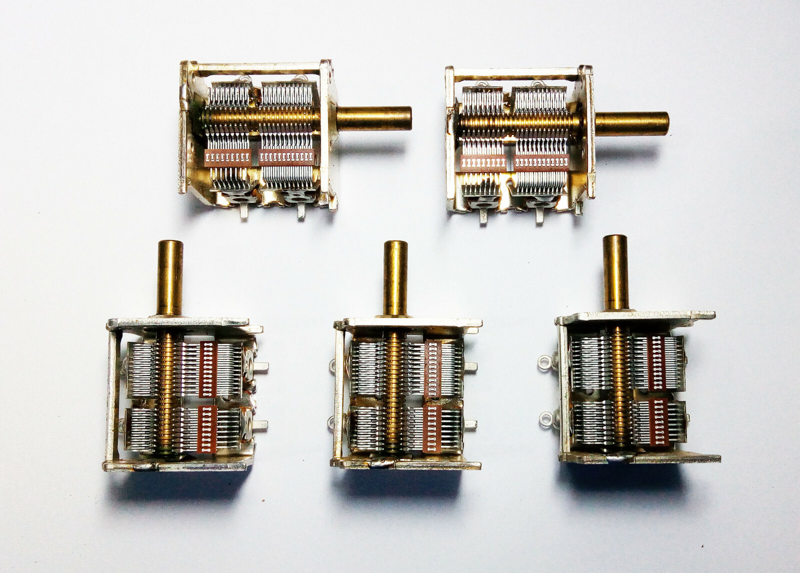 5 X ALPS Variable Capacitor 25 - 450pf for Crystal Radio Shortwave AM MW Ham ATU