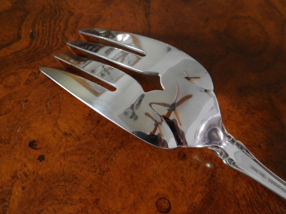 Oneida Stainless SERVING FORK Brahms Flatware Community Silverware Betty Crocker