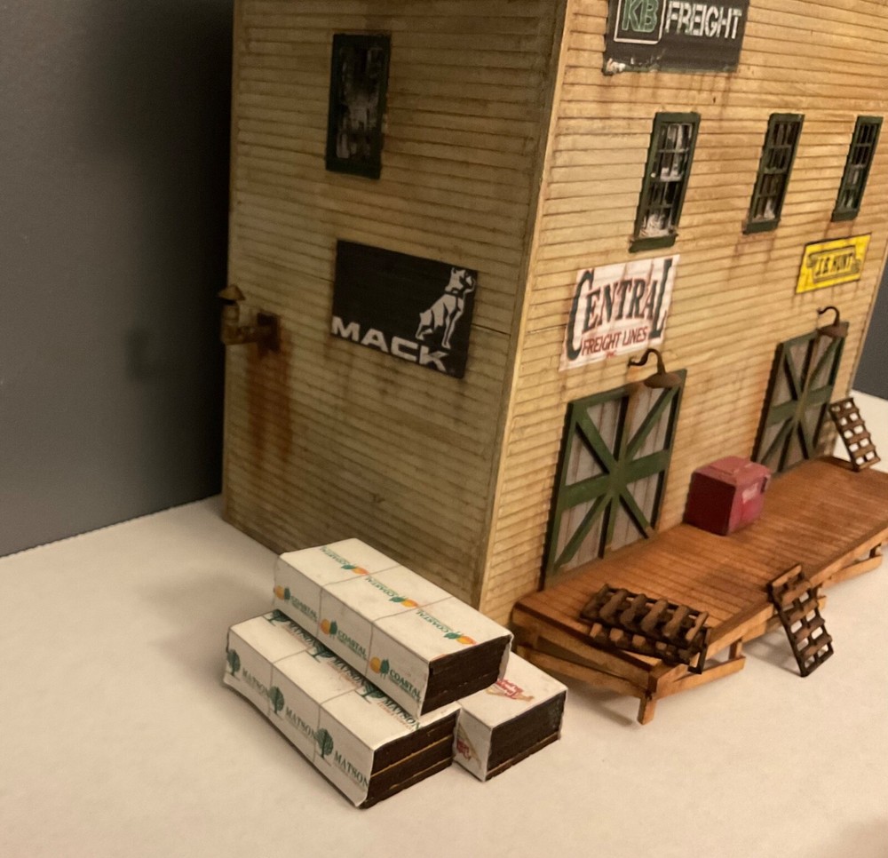 HO Scale KB Freight Structure Kit Laser Cut