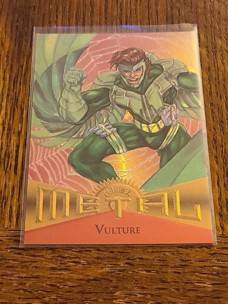 MARVEL COMICS VULTURE 1995 FLEER METAL #81