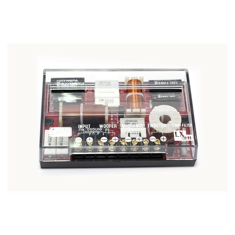 3-way Car Speaker Frequency Divider Capacitor Car Audio High Medium and Low tps