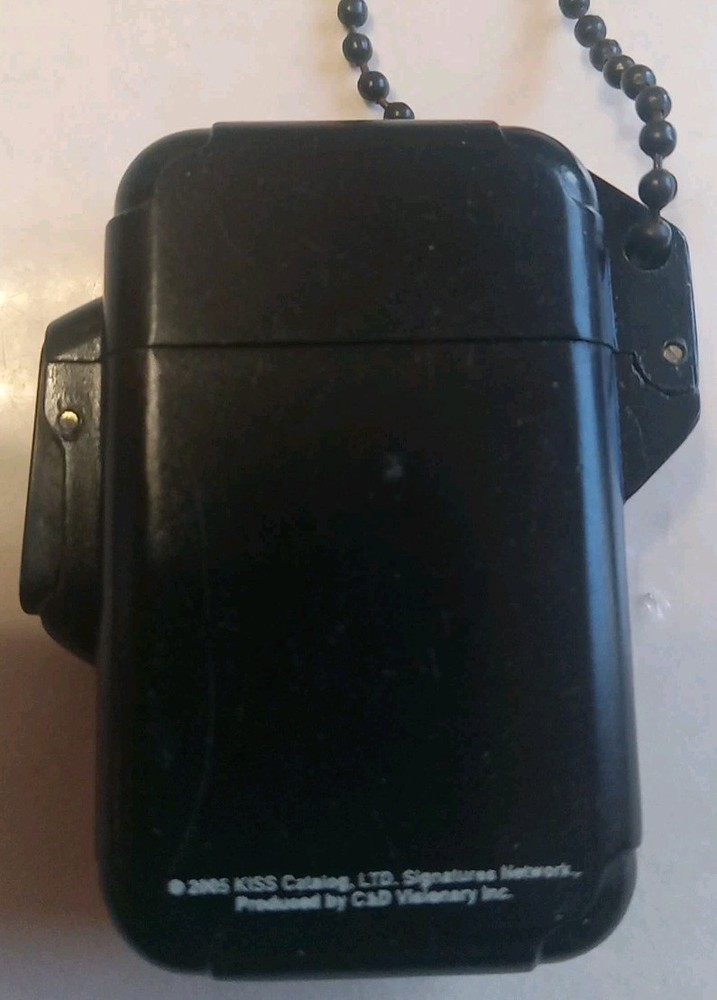 KISS GAS LIGHTER NEW KISS LOGO 2005 BUTANE