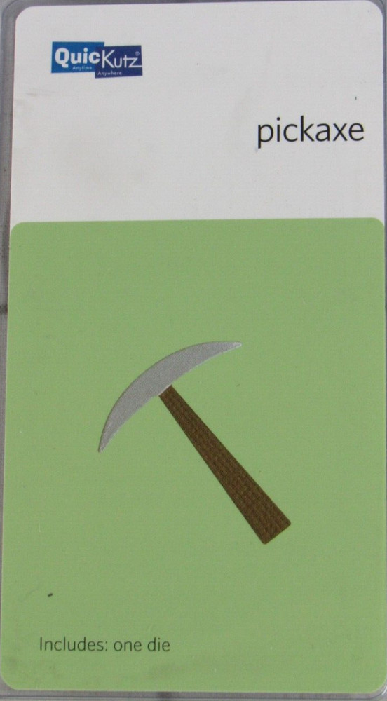 QuicKutz Pickaxe 2x2, 1 Cutting Die Set RS-0632