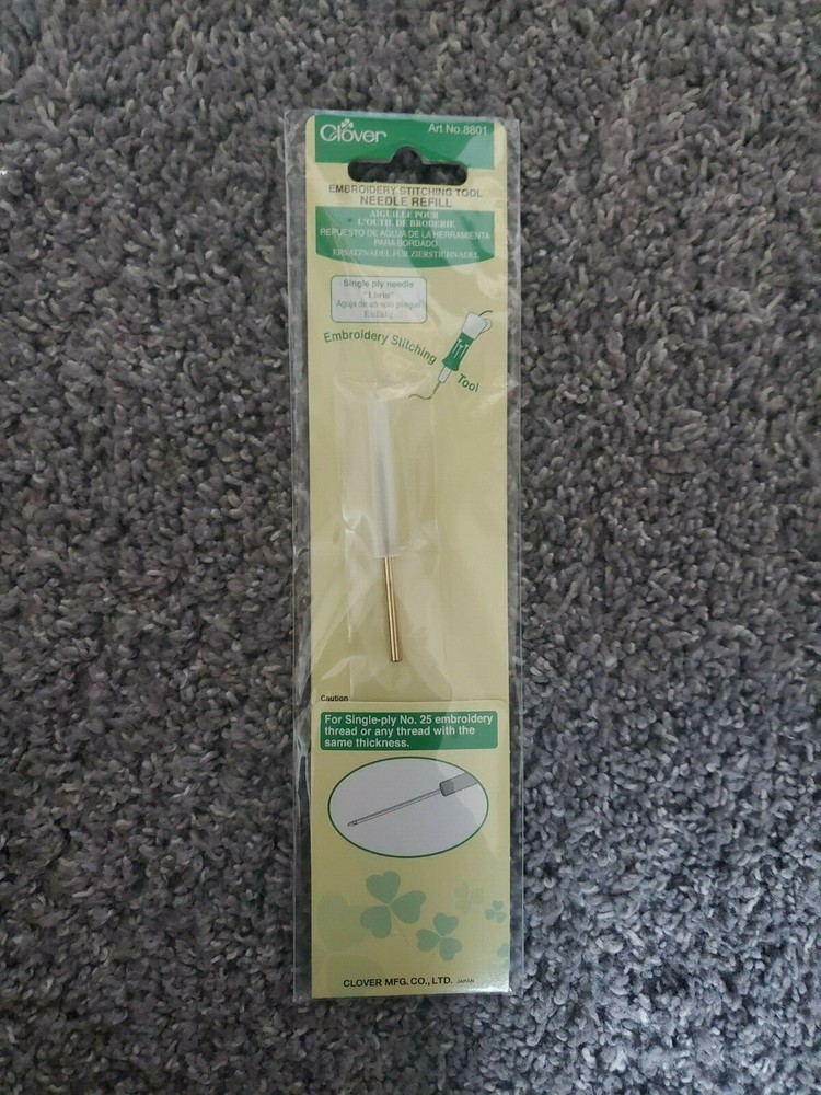 Clover Embroidery Stitching Tool Needle Refill