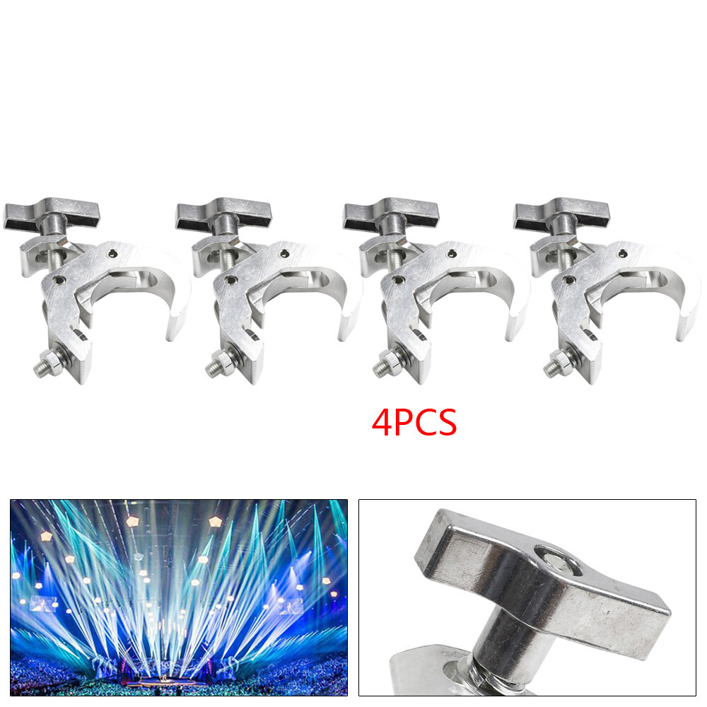 4Pcs Stage Lighting Clamp Truss Bracket Hook Clamp DJ Projector Bar Light 330Ls