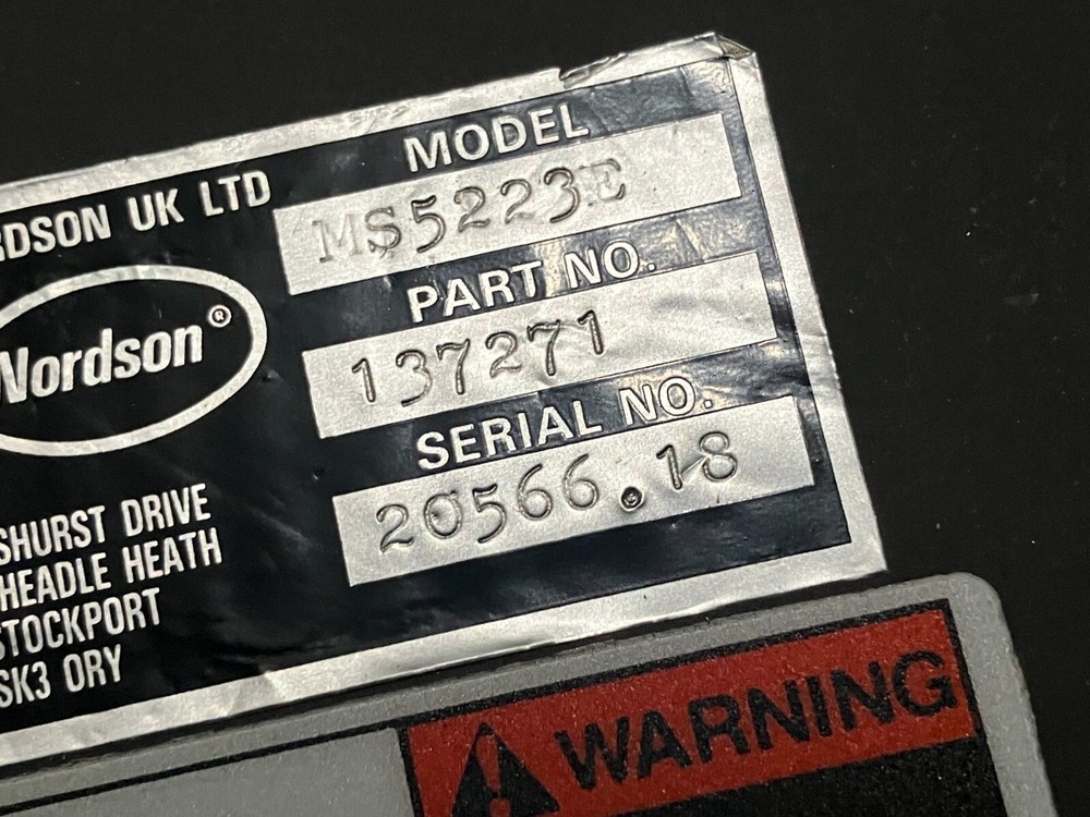 Nordson Hot Melt Glue Temperature Controller MS5223E / 137271 /
