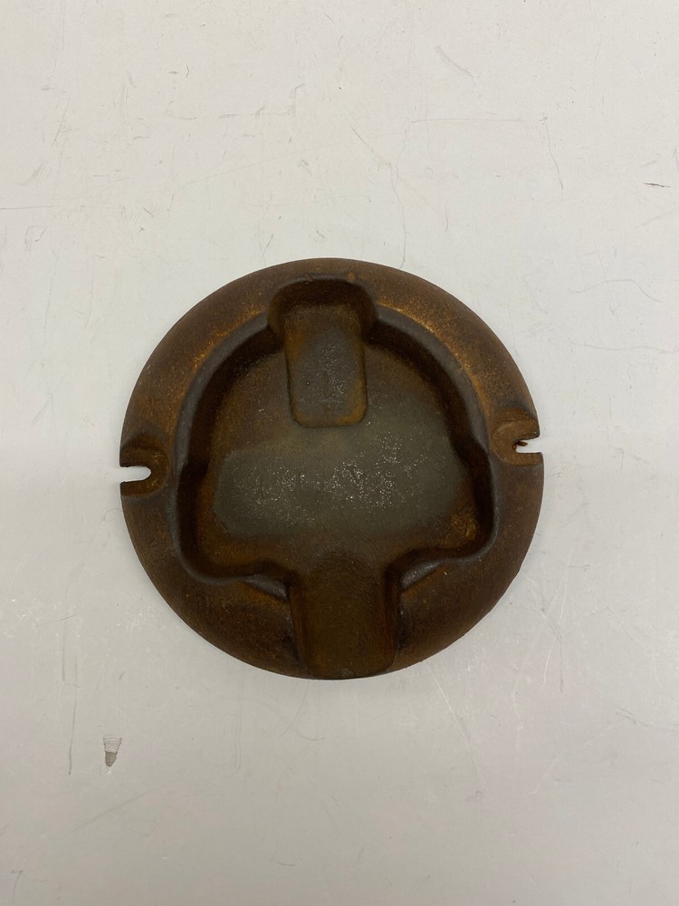 antique cast iron practice golf putting cup??-- RARE