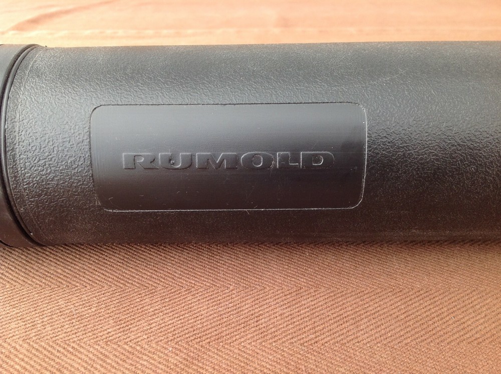 Rumold Black Plastic Expandable Telescoping Poster/Document Storage Tube