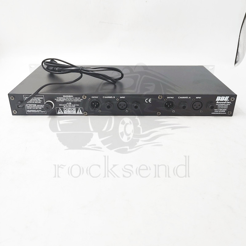 BBE 882i Sonic Maximizer Rackmount Unit 1U + Cables US Free Shipping