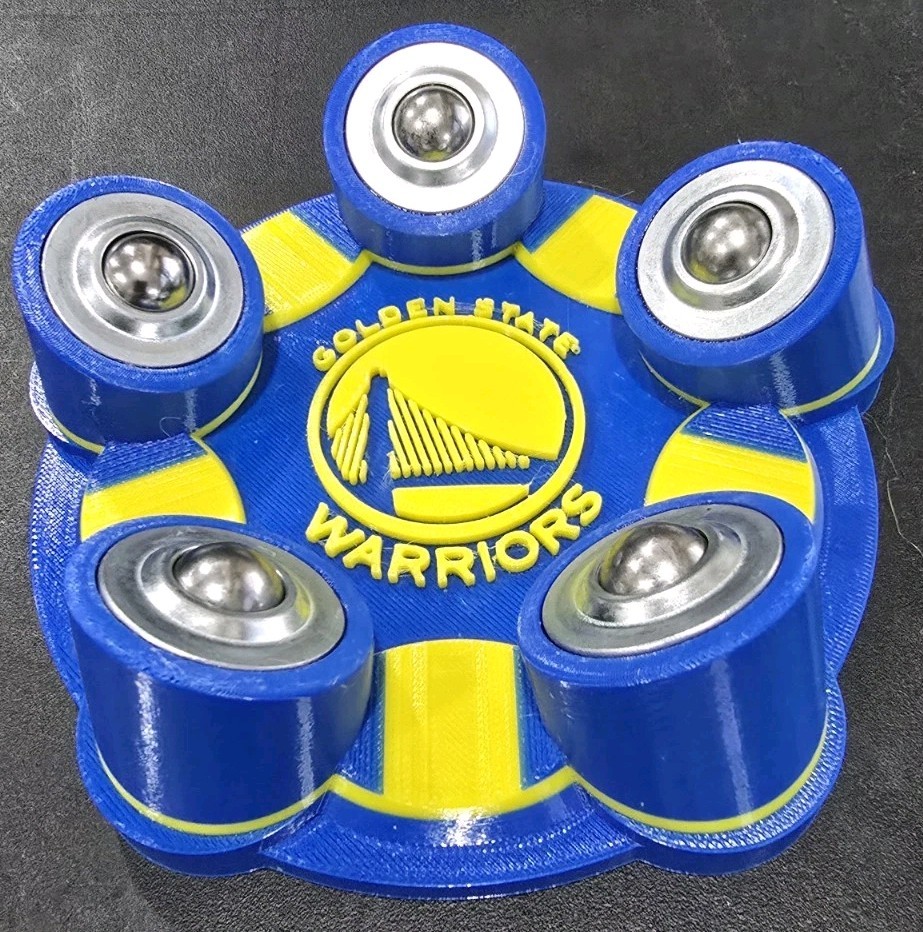 Bowling Ball Spinner - Custom - Warriors