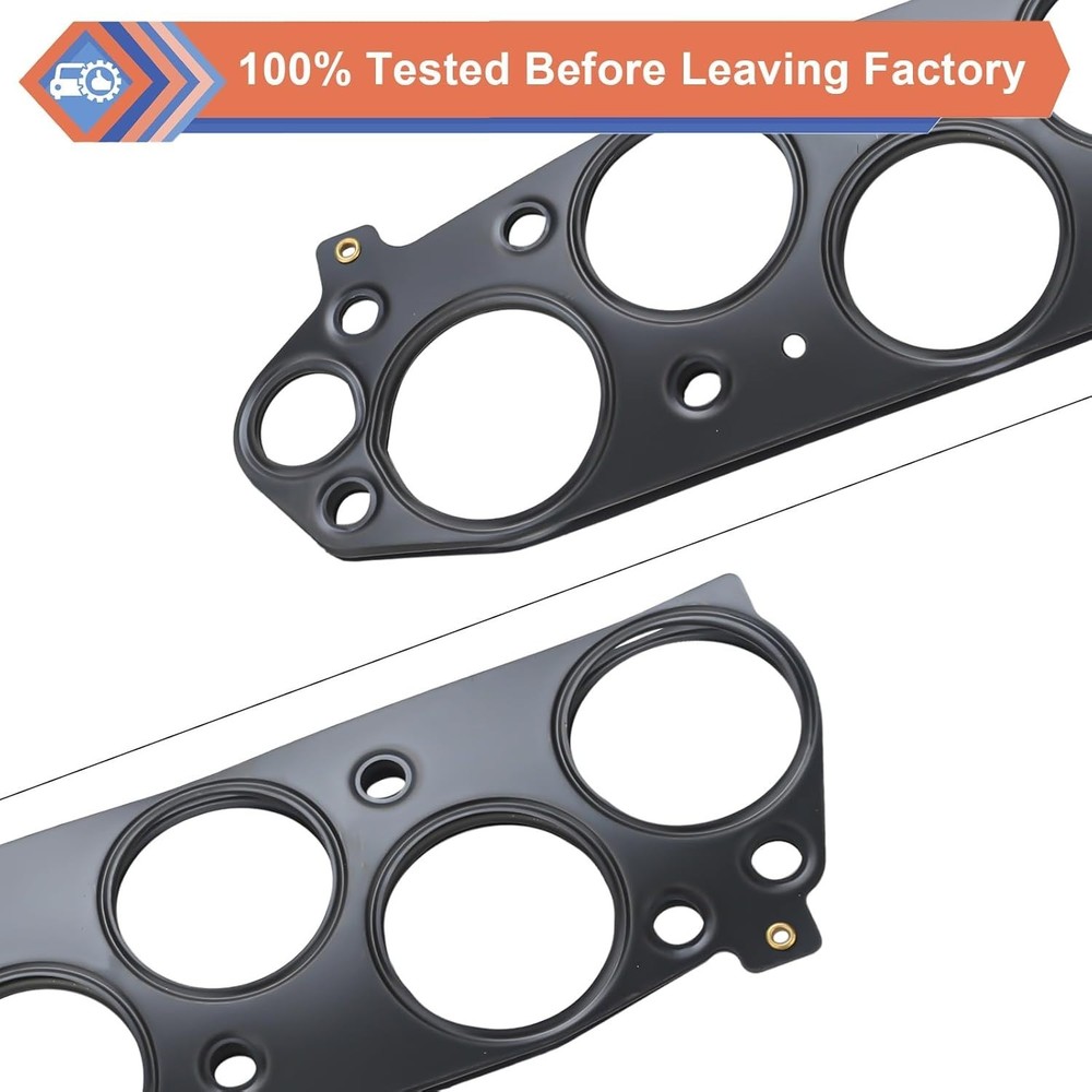 Intake Plenum Gaskets Set Upper Compatible with 2003-2010 Accord Odyssey, 2003-2