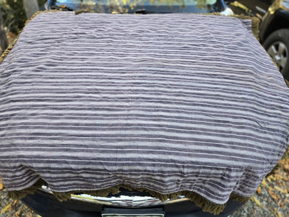 100+ Year Old Patchwork Quilt (Some Damage) But Sooo Cool!